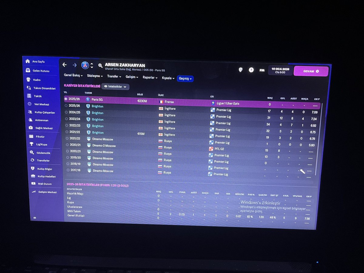 Zakharyan 🔥
230 milyon Euro 💰
İngiltere transfer rekoru ✅🏆