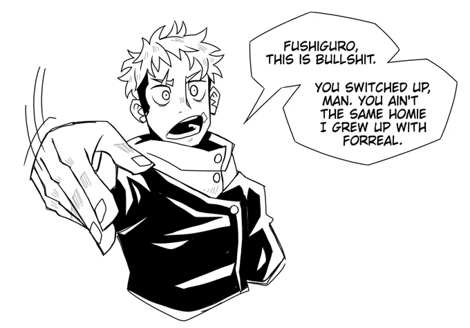 JJK MANGA SPOILERS  Megumi Fushiguro (A.K.A. Dr. Switchup)