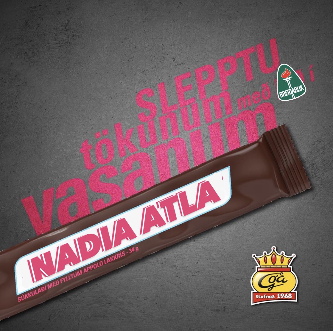 Nýtt súkkulaði í búðir á morgun