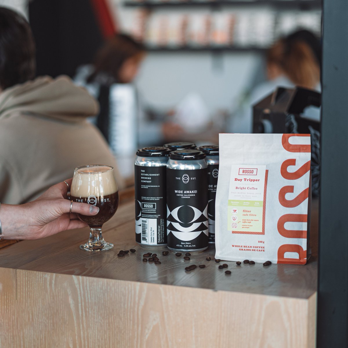 Move over iced coffee! Wide Awake! slushies and donuts are hitting the taproom tomorrow! 

We took our tasty Coffee California coffee (brewed with <a href="/RossoCoffeeCo/">Rosso Coffee Roasters</a> beans) and made it into a slushy. Paired with a @prettysweetyyc donut, you've got the perfect combo ☕️🍩