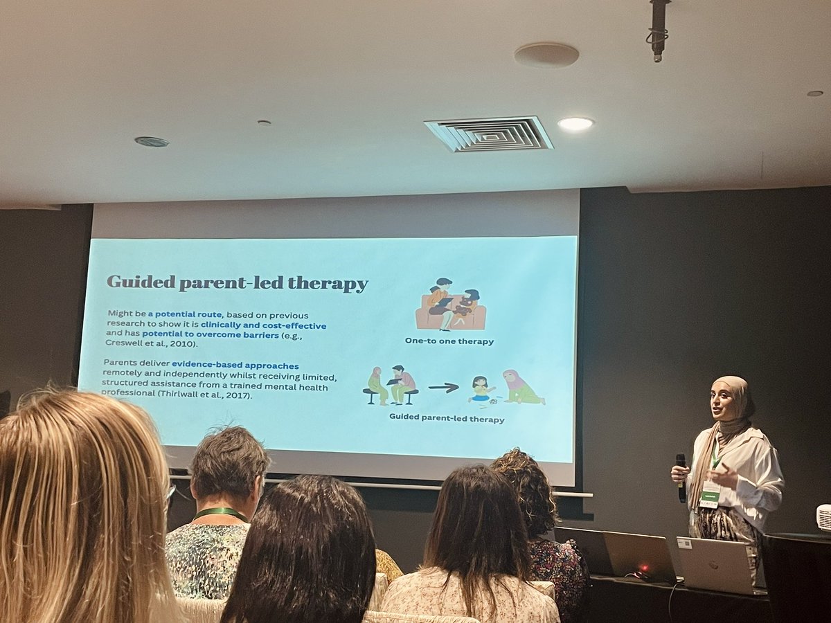 So fantastic to see interventions designed with and for refugee families. Made me miss my work with <a href="/HelenBamber/">Helen Bamber Foundation 🧡</a> 💜 excited to see where your work goes <a href="/LaylaRashid_/">Layla Rashid</a> #iccap2023 #iccap