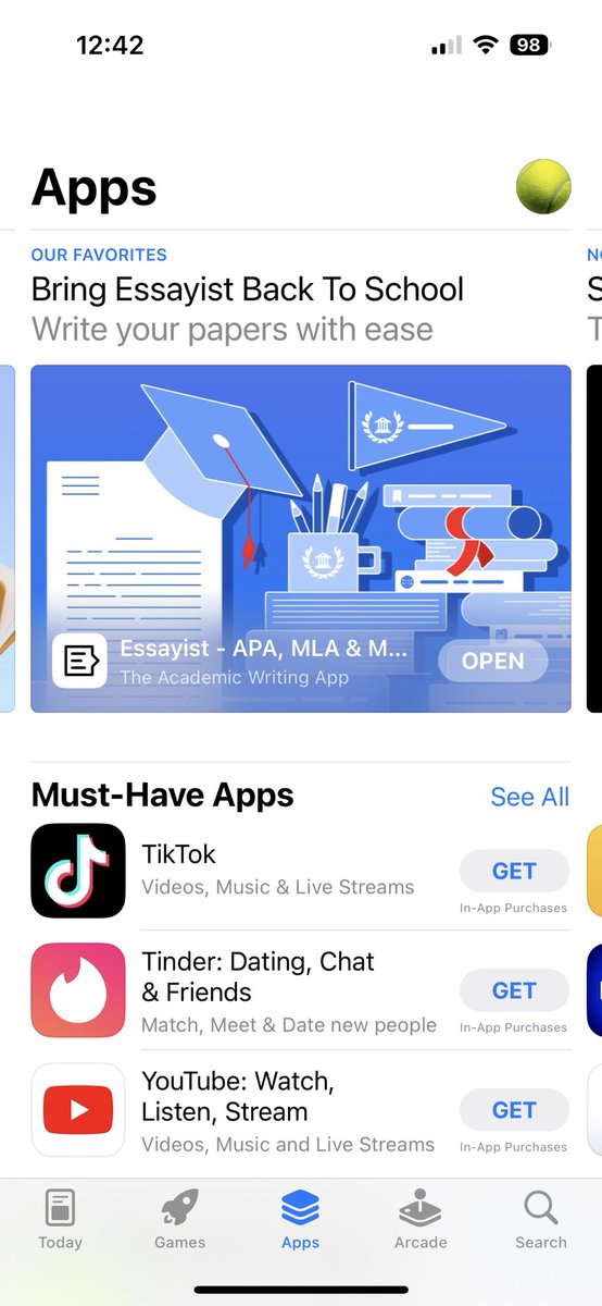 “Bring <a href="/essayistapp/">Essayist</a> Back to School”. Thank you <a href="/AppStore/">App Store</a>!
