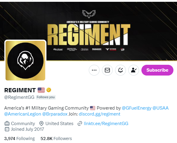 REGIMENT 🇺🇸 tweet media