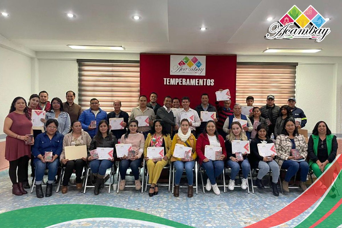AytoAcambay's tweet photo. 🙋♀️🙋♂️ #Administración || Así concluimos el ciclo de charlas con servidores públicos municipales, enfocadas en desarrollar las competencias esenciales para ofrecer un servicio con calidad humana a la ciudadanía Acambayense.
#RetomandoElRumbo #Acambay ✅ https://t.co/YVoi8iPgrx