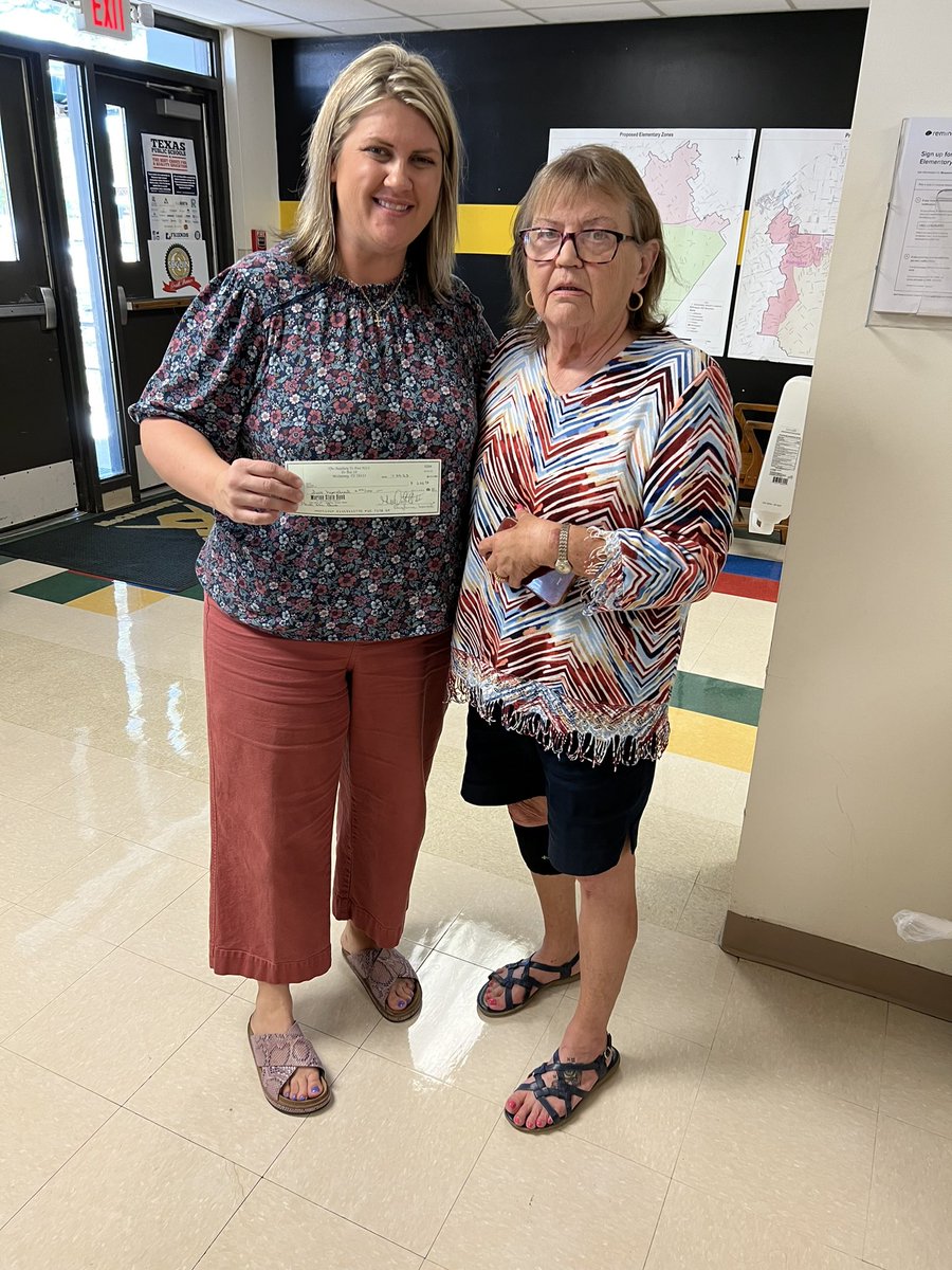 Thank you VFW for your contribution and continued support over the years! We are so blessed to receive this monetary donation and it is truly appreciated!