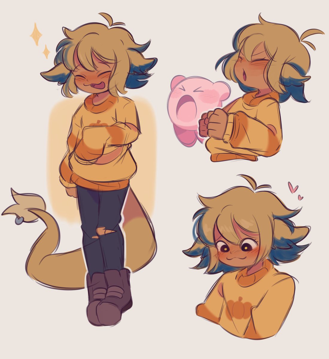 Undefiled_Lycan's tweet photo. @sspicyramencup Bro what's wrong about this cute ass Vee fan art 😔 https://t.co/YWCYLz7kWv