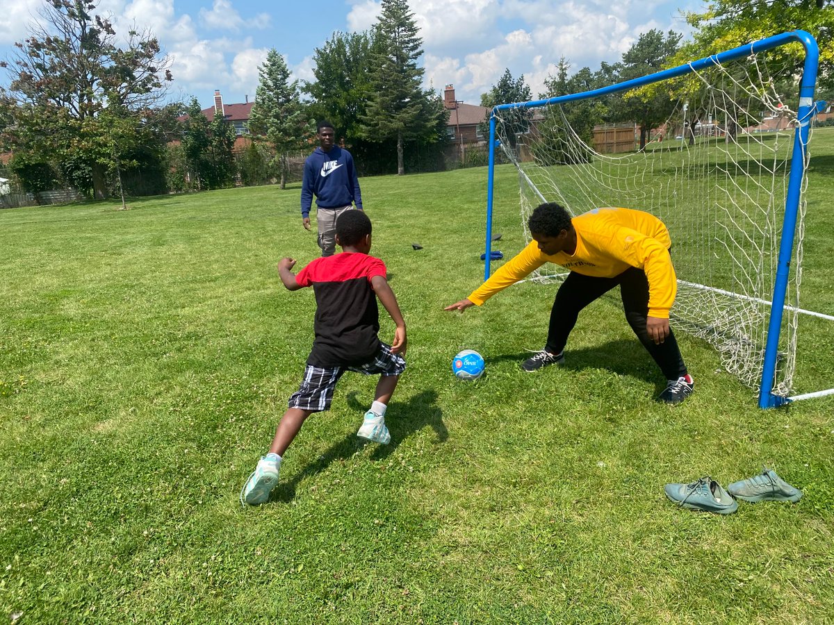 firgrove's tweet photo. Earlier this week our friends @SecondKicks came to bring FLICC a few soccer balls, bottles, and bags for the kids! While they were visiting our Summer Program, their staff was playing some games with the kids! https://t.co/OU7ExXsb1z