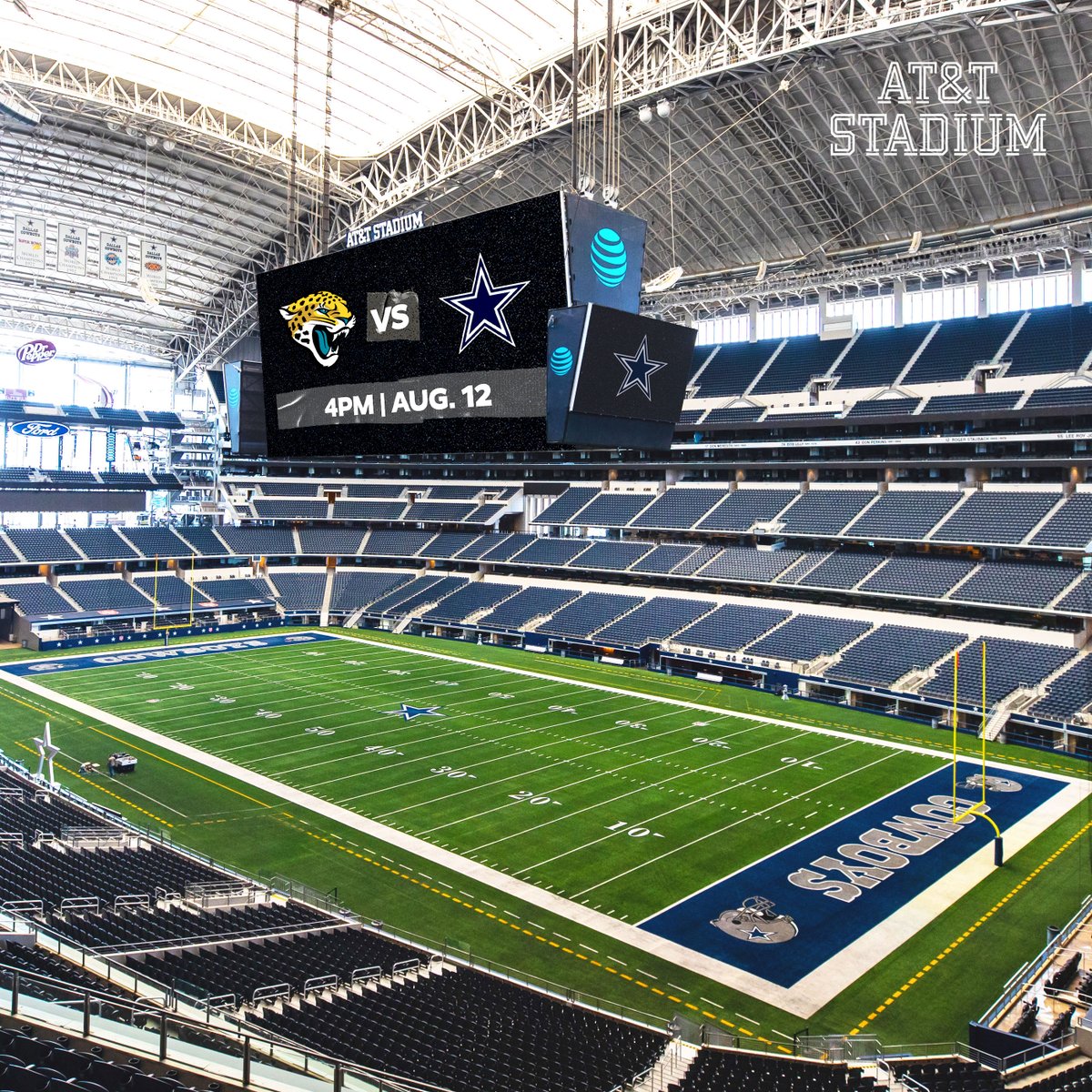 ATTStadium's tweet image. ⏰ 24 HOURS

@att | #ATTStadium | #JAXvsDAL