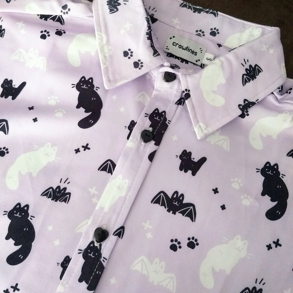 (RTs super appreciated ♥)

Big button up restock is now live!!  XS-4XL, 100% cotton!