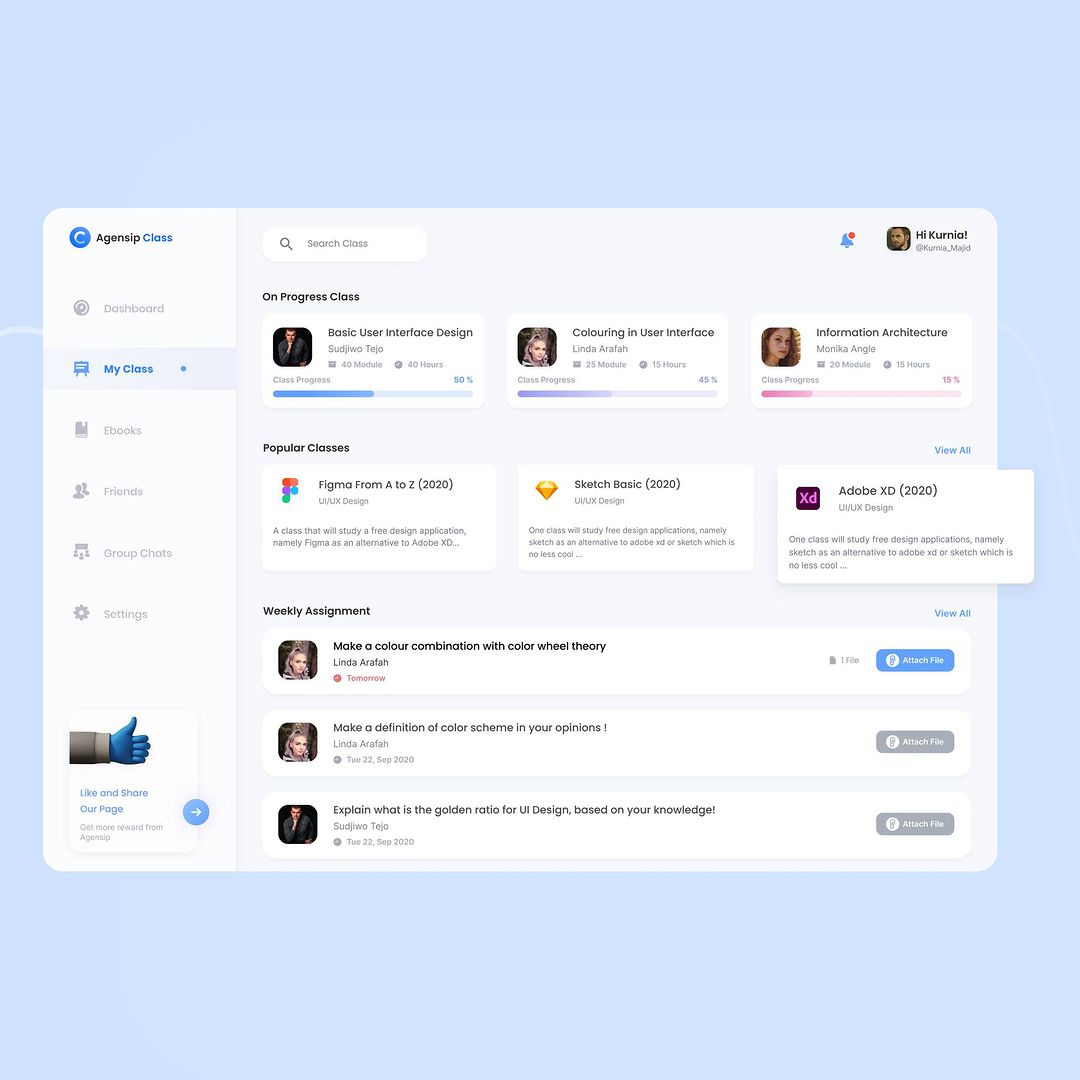 ui_trends_ux's tweet photo. 📲Follow @trends.ui.ux for daily inspiration

📩Wants to get shared? DM us, it´s free!

✍🏻Design by: @kurniaamajid for @agensip

#design #graphicdesign #interfacedesign #app #appdesign #uiux #ui #ux #fenixdesign https://t.co/rAR4vOtopk