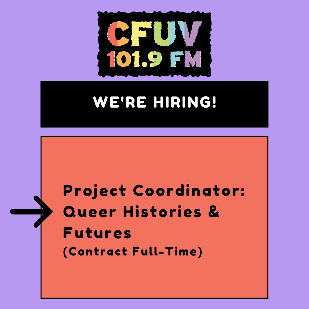 CFUV 101.9 FM tweet media