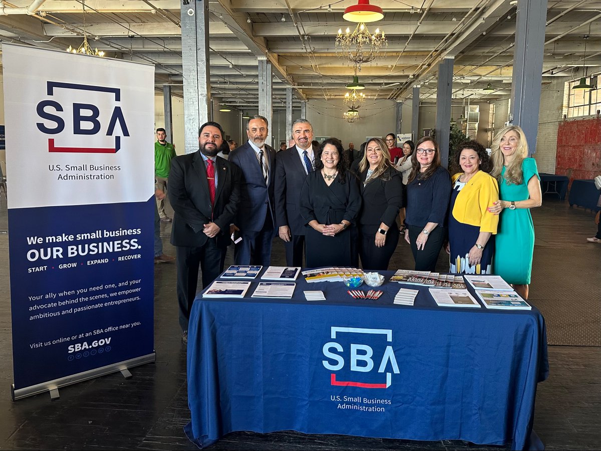 SBAIsabel's tweet photo. No matter what your ZIP Code is, @SBAgov is there to help entrepreneurs start, grow, and build resilient businesses. Thanks to District Director Dante Acosta and the entire @SBA_ElPaso team for serving small businesses in the El Paso area. https://t.co/X1GvJ2VX74