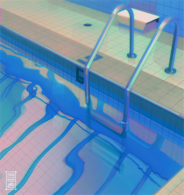 「pool」 illustration images(Latest｜RT&Fav:50)