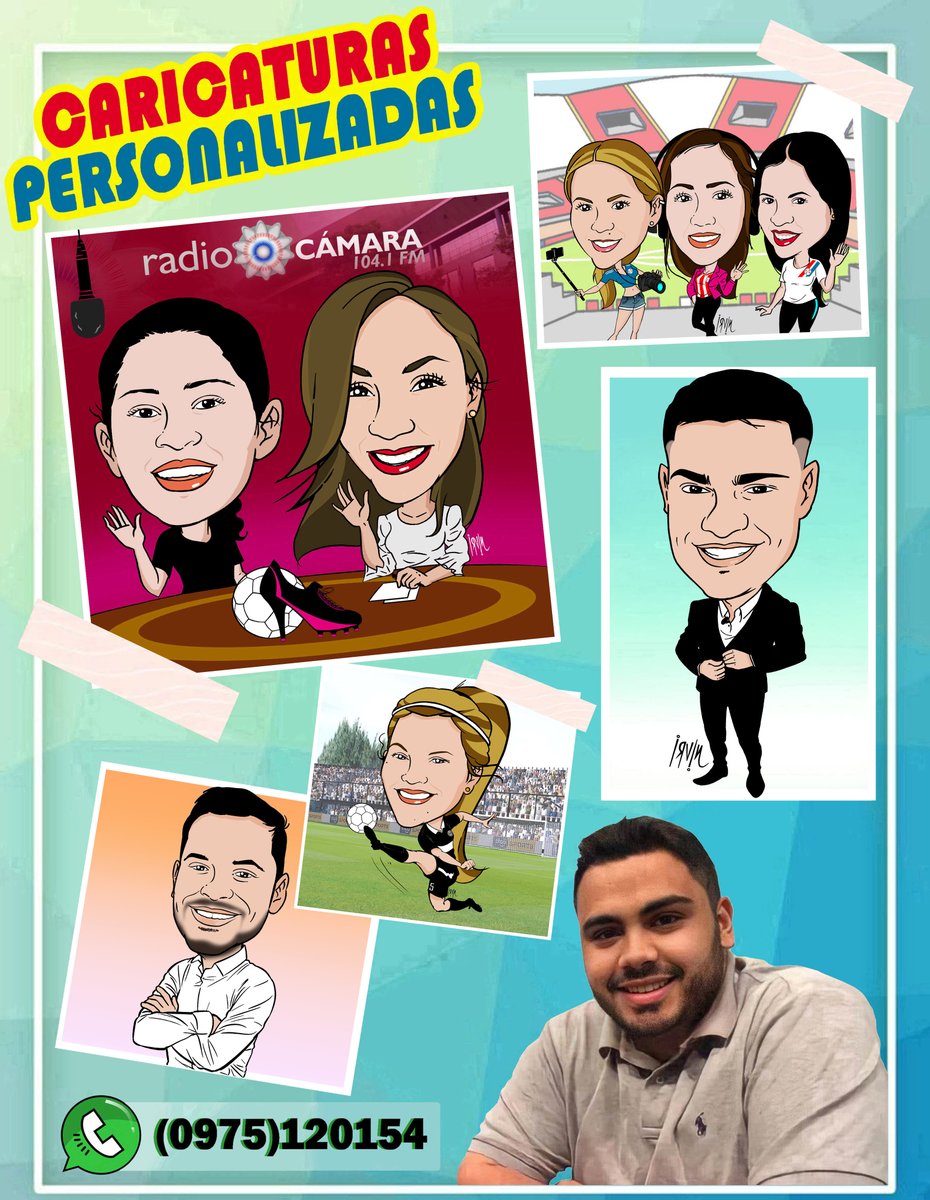 VegaIrvin's tweet photo. ¡SUPER PROMO!
2 Caricaturas x 90 mil Gs
📷 #EntregaDigital
@AlailaSanabria https://t.co/8Nd88VYHXo
