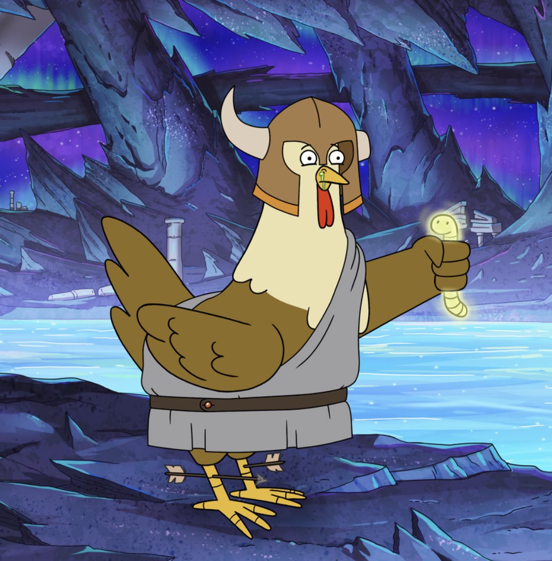 jonsheswild's tweet photo. Minted a @Krapopolis Krap Chicken yesterday. The only one at the birthday. The show is going to air in September 24th and the NFT ist still mintable :) https://t.co/WEYGtO8AMp