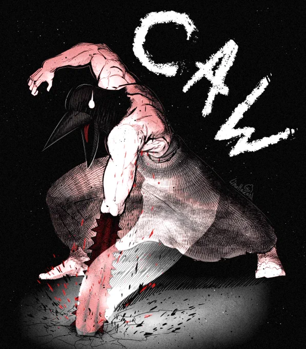 This guy is fun as hell to draw #FearandHunger