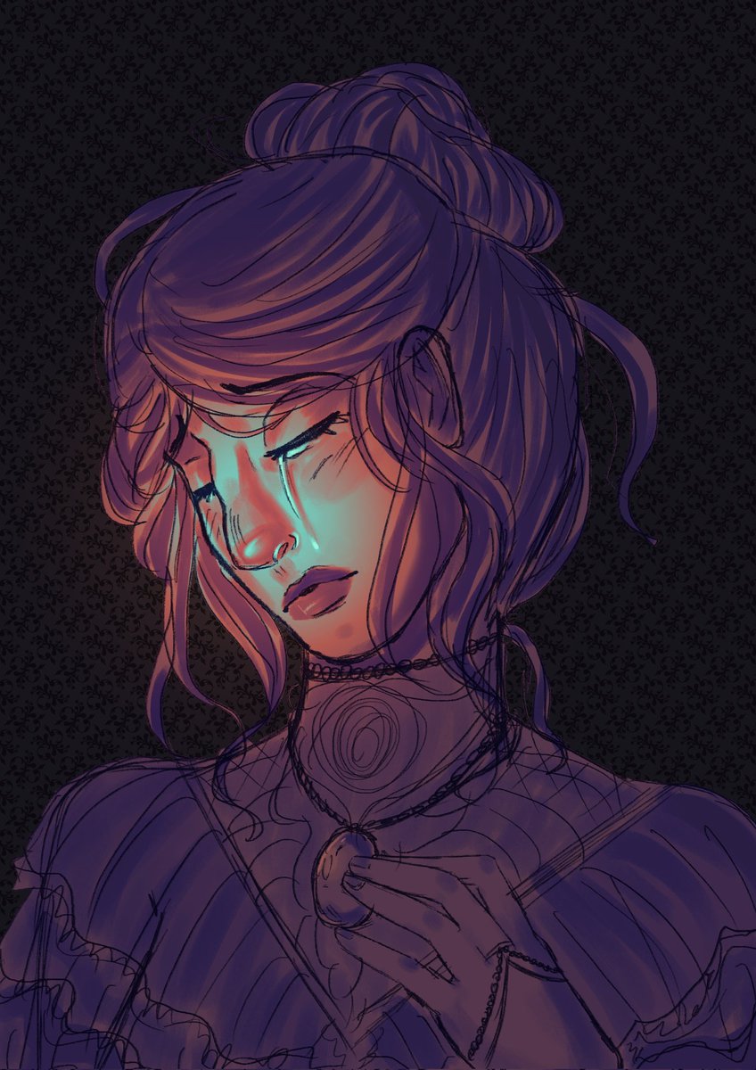 BlueberriBunny's tweet photo. (Oc) Been working on some D&amp;D stuff for my partner's campaign lately ❤️ https://t.co/OxiSAW856t