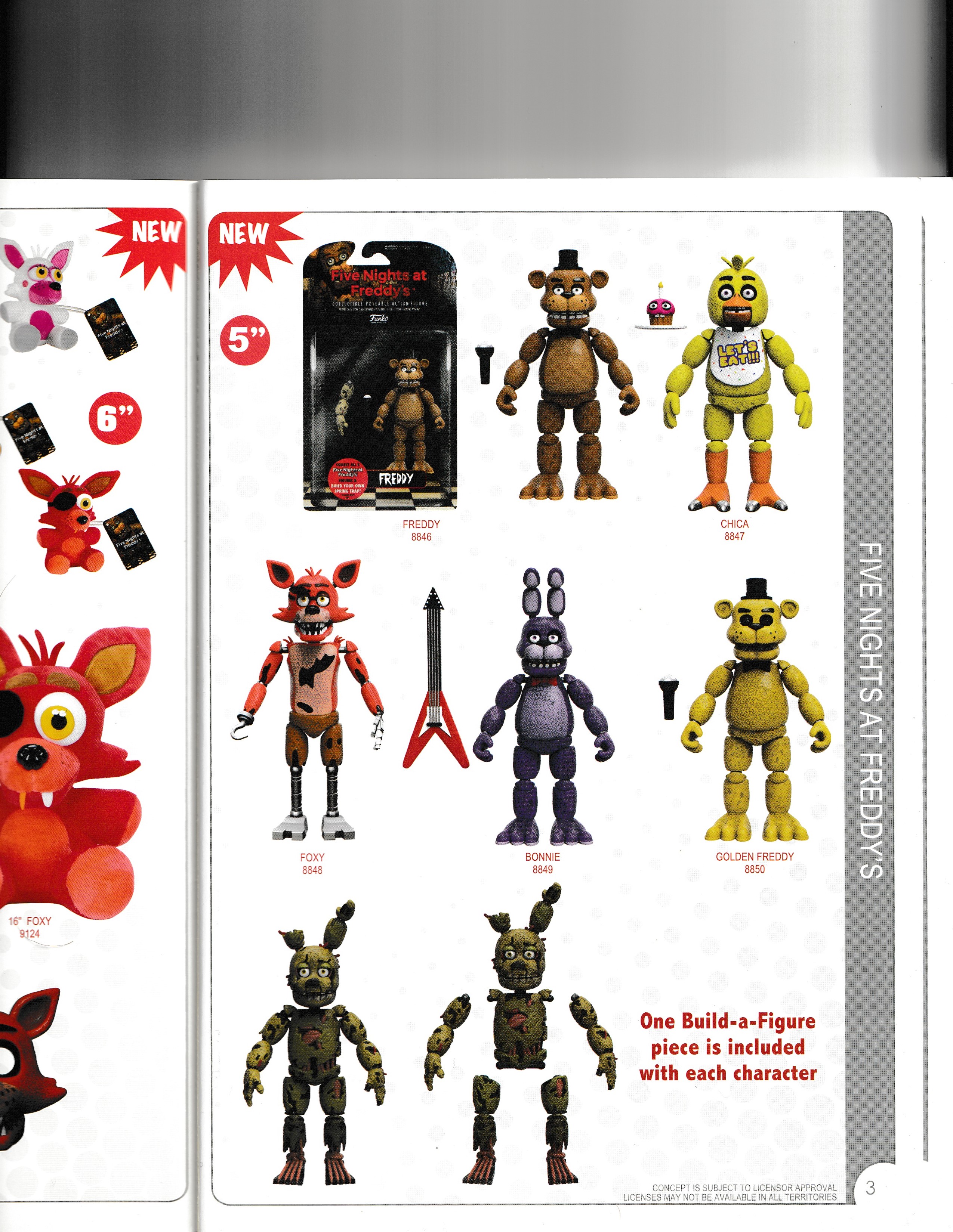 Figurine Plush Funko Plush: Fnaf: 16 freddy 9129 - Action Figures