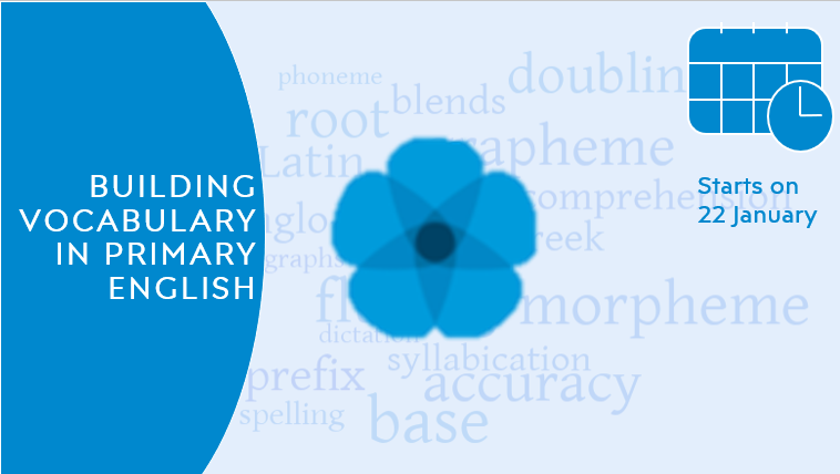 Coming soon in the spring term - explore the fascination of words and develop a range of strategies to build your pupils' vocabulary. tinyurl.com/primarycourses Book now via the Learning Zone!