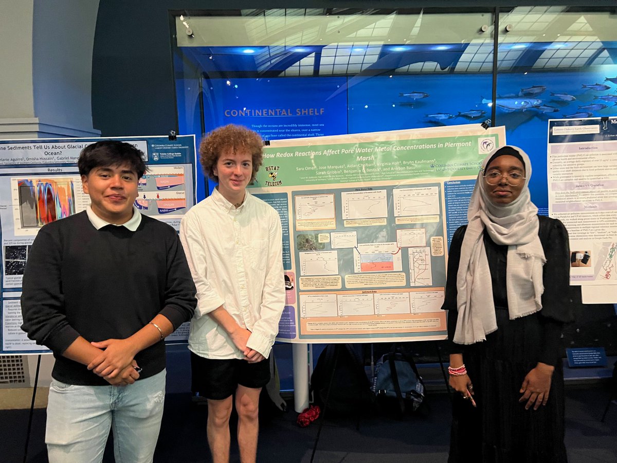 Naomi4EarthSci's tweet image. Congratulations to the students we&apos;ve worked with @Lab_NICER @LamontEarth for SSFRP this summer as they presented their final projects yesterday and today!