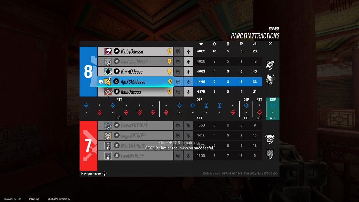 Victoire 2-0 face a la <a href="/EntropyGaming/">Entropy</a> en <a href="/CCL_Console/">Champions and Challengers League</a> on passe en 2-2