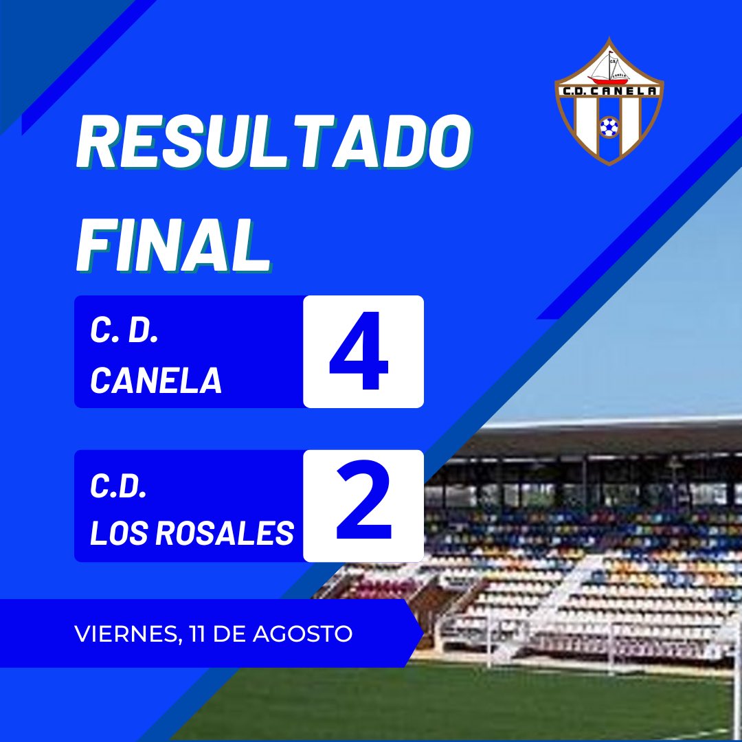 Final del primer partido de pretemporada de nuestro senior. Victoria para coger confianza.

Goles de Rubén, Josué y Felipe en dos ocasiones.