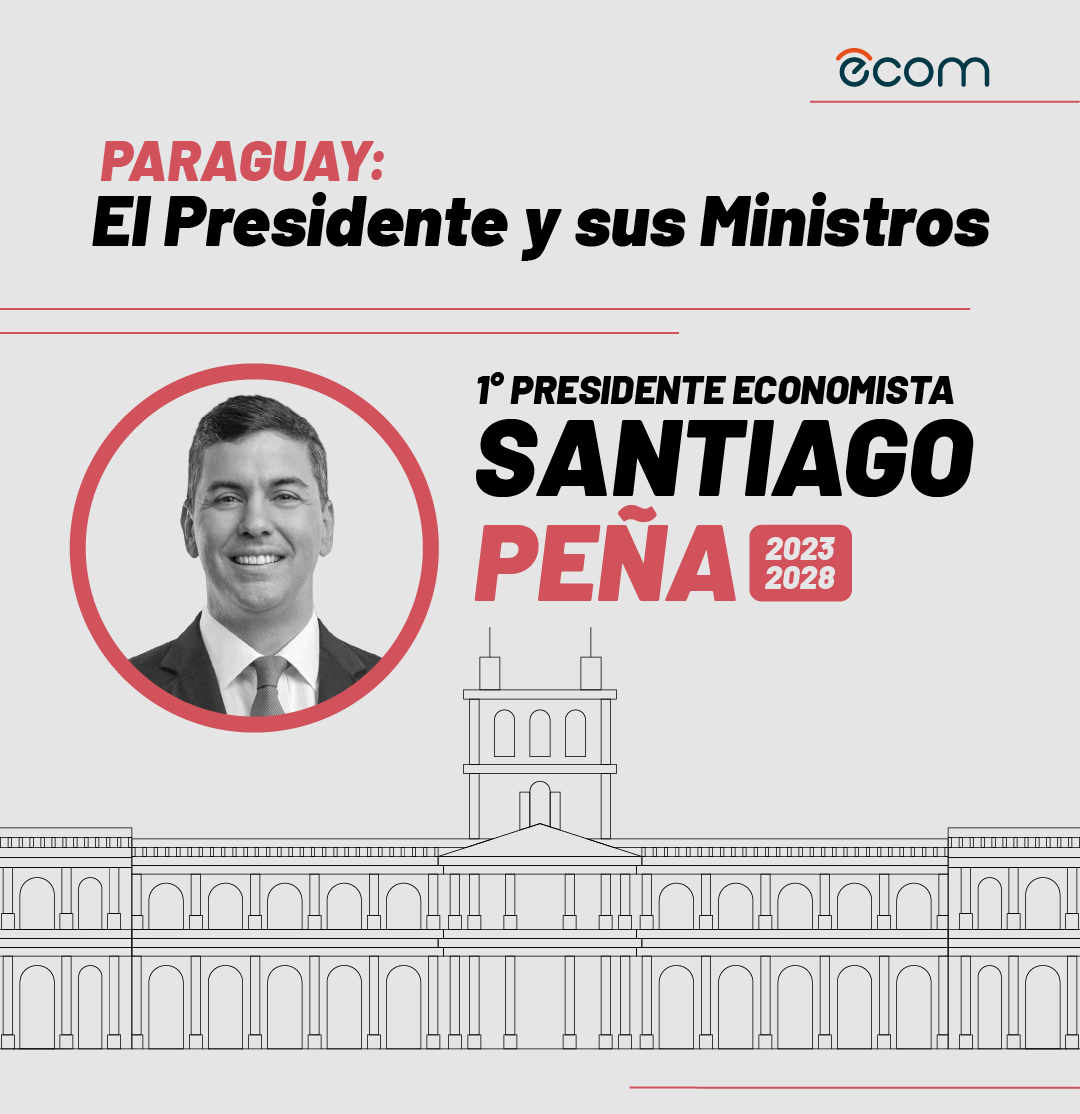 Todo lo que tenés que saber del nuevo Gabinete Presidencial 🇵🇾

Accedé a una guía infográfica sobre los integrantes del nuevo Gabinete del Poder Ejecutivo en Paraguay, bajo el mando del presidente Santiago Peña. Descargala visitando nuestra web: ecomestrategias.com/blog/el-presid…