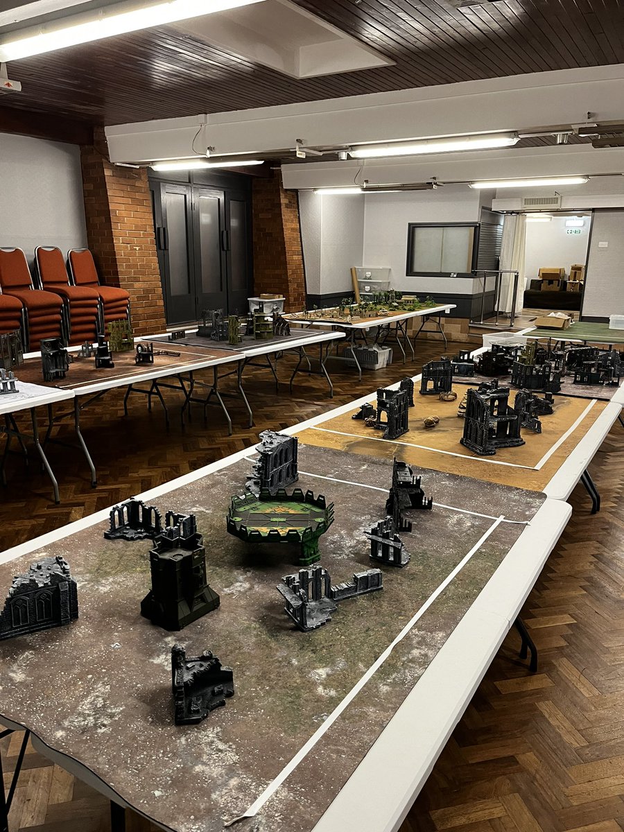 scribesofwar's tweet image. Event set and ready for tomorrow!