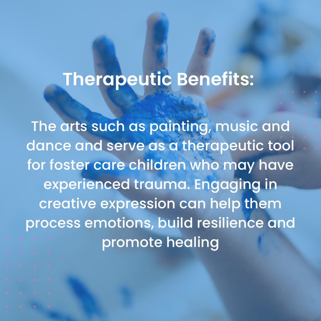 Foster_Talent's tweet photo. Check out this #fridayfact! Comment to let us know how you express yourself creatively. 🎨💃🎸🎤#FosterCare #makeanimpact https://t.co/7yOooj38SD