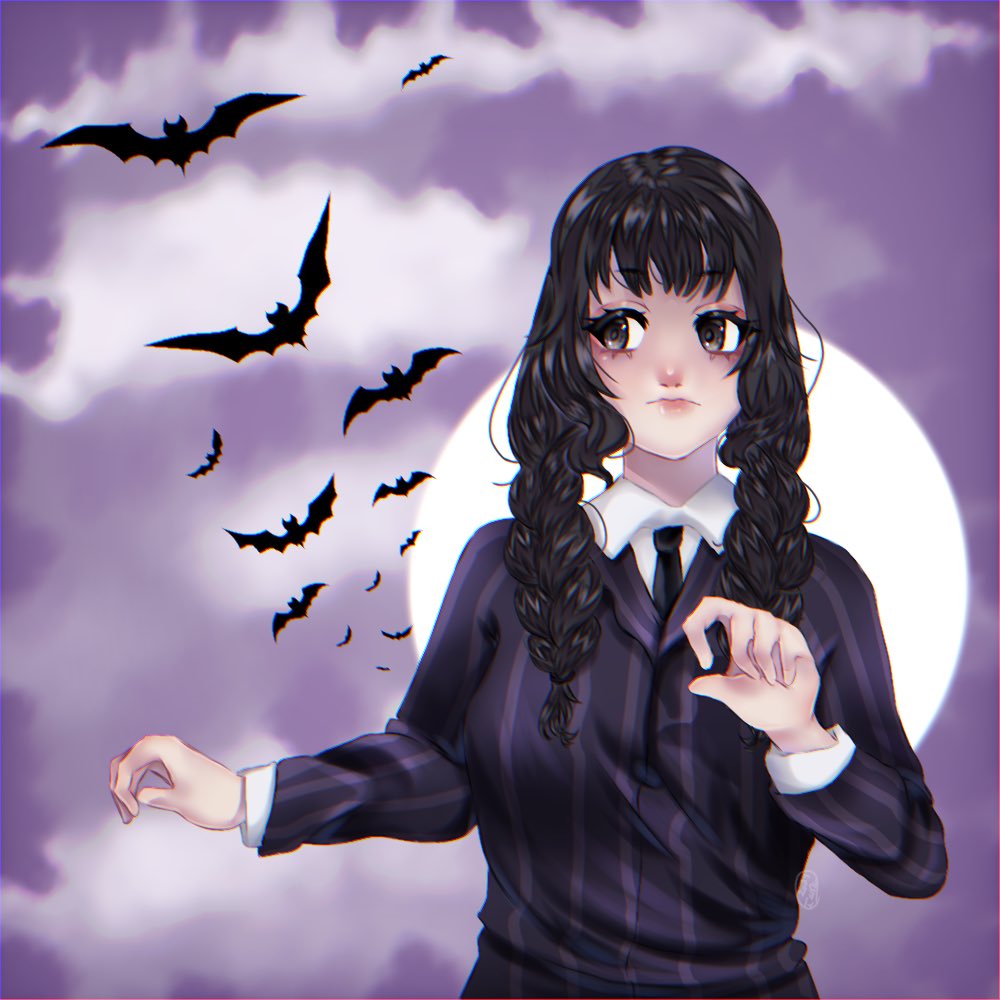 nekoubus's tweet photo. It took me forever to draw Wednesday Addams.
…
#ArtistOnTwitter #artista #artistontwittter #artists #artistsoninstagram #artistsupport #illusrtationart #illust #illustraion #Illustrator #DigitalArtist #digitalartwork #digitaldrawing #fanart #artistsupport https://t.co/tjvn94qwOx