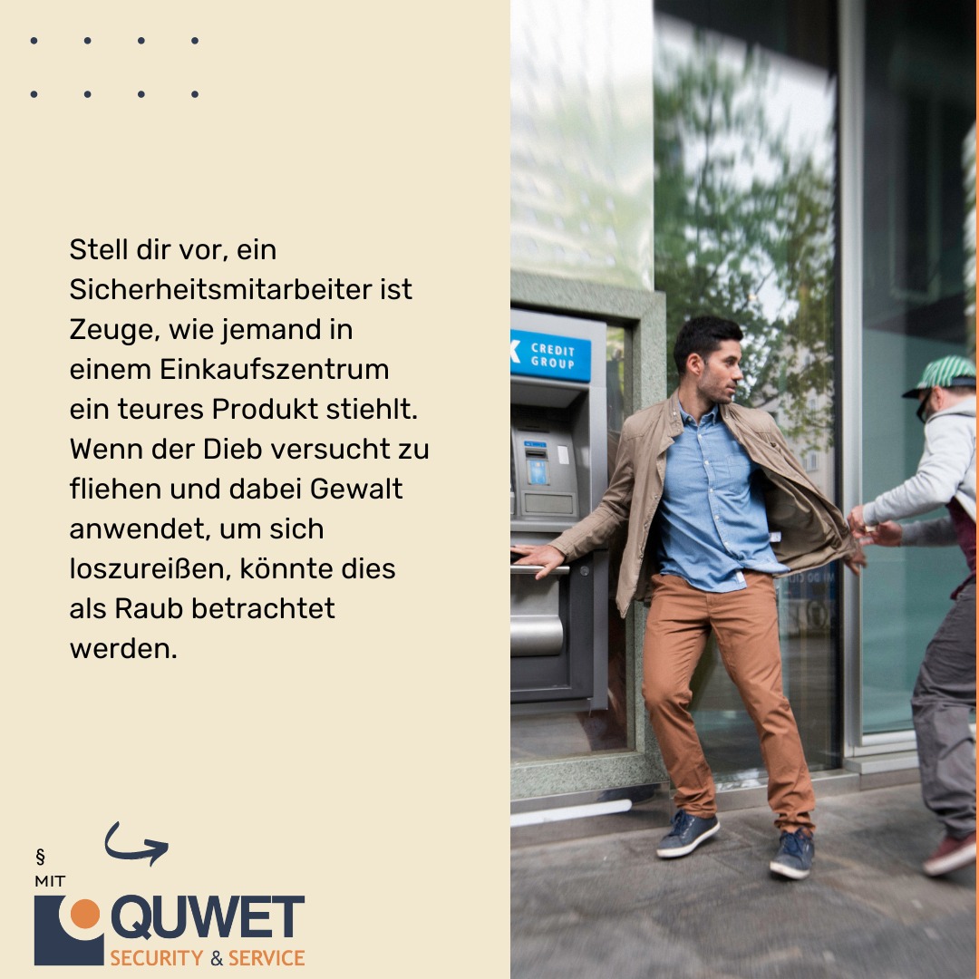 Quwet_Security's tweet photo. 🔒🚫 Was bedeutet der Paragraph 249 Raub im StGB? 📖💼
#RechtUndSicherheit #Paragraph249 #Security #Raub #Sicherheitsdienst #Gewaltprävention #Schutz #GemeinsameSicherheit #Vorsorge #Sicherheitsmaßnahmen #Prävention #GesetzeVerstehen #Sicherheitsbewusstsein #Quwet https://t.co/YZ3CTMcatF