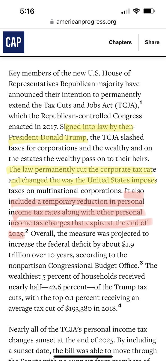@fjm1947 @RaeMargaret61 The tax cuts are being fazed out for lower income. The tax cuts for the wealthy were permanent.