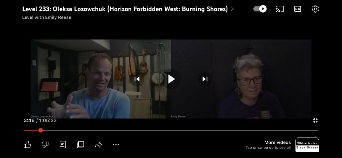 oleksalozowchuk's tweet image. Here’s a link to a recent video interview with @LevelwithEmily youtu.be/7-KxcZkNxZA about my music for @Guerrilla @PlayStation #HorizonForbbidenWestBurningShores The music clips are on the audio only version of the interview. Look forward to hearing from all of you in case you…