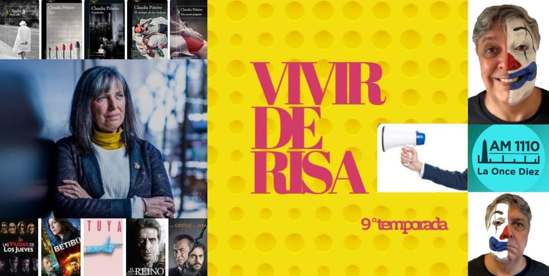 Sábado a las 17 hs. Nos damos el lujo de entrevistar al la grosa mundial de <a href="/claudiapineiro/">Claudia Piñeiro 💚 🧡</a> . Quedan invitados a las cinco de la tarde por <a href="/Laoncediez/">La Once Diez</a>