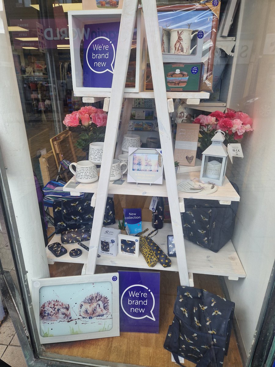 Feel proud to be recognised for our window displays.. Well done team💙🩷💛 #thrifting #crukfinds #charityshops <a href="/CharityShopper_/">CharityShopper 💚</a> <a href="/CR_UK/">Cancer Research UK</a> <a href="/CrukRawtenstall/">CRUK RAWTENSTALL Shop</a> <a href="/sangregoryy/">Sandra Gregory cruk</a> <a href="/CRUKShops/">Cancer Research UK Shops</a>