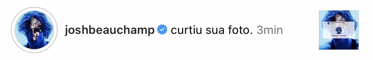 beauclarkee's tweet photo. Eu te amo Josh Beauchamp, eu te amo💜🥹 https://t.co/qgEGgoRfRQ