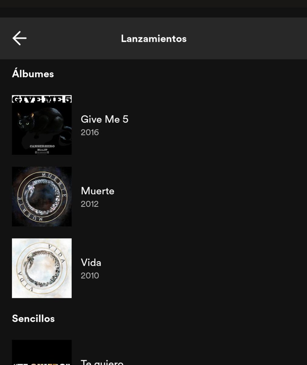 23Lucciano's tweet photo. Alguien que me explique por qué mrd se han bajado casi todos los albums de Canserbero en Spotify??? https://t.co/kpdCNpdVmY