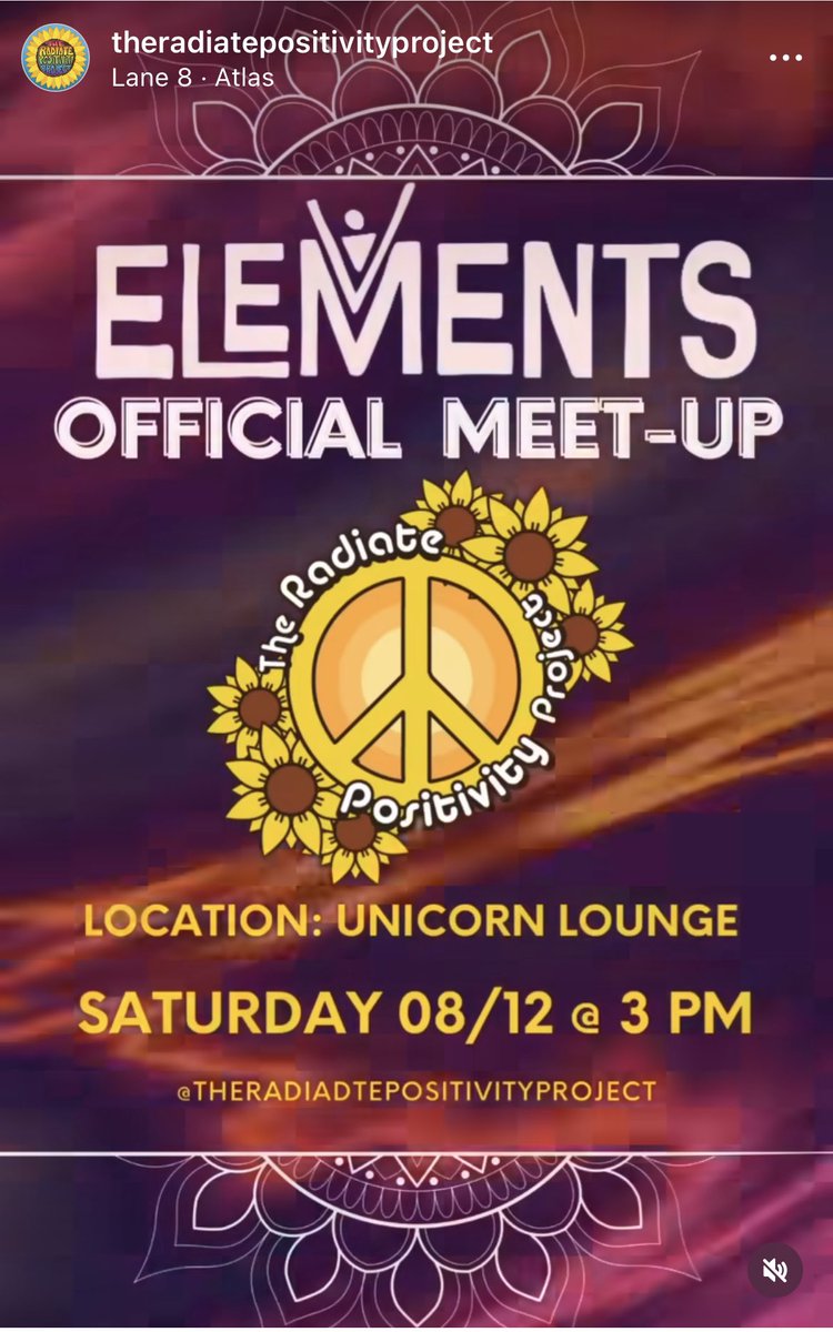 TRPProject_'s tweet photo. DONT FORGET OUR @elementsfest_ MEETUP TOMORROW!!!!! https://t.co/XJ6AH4q2Uu