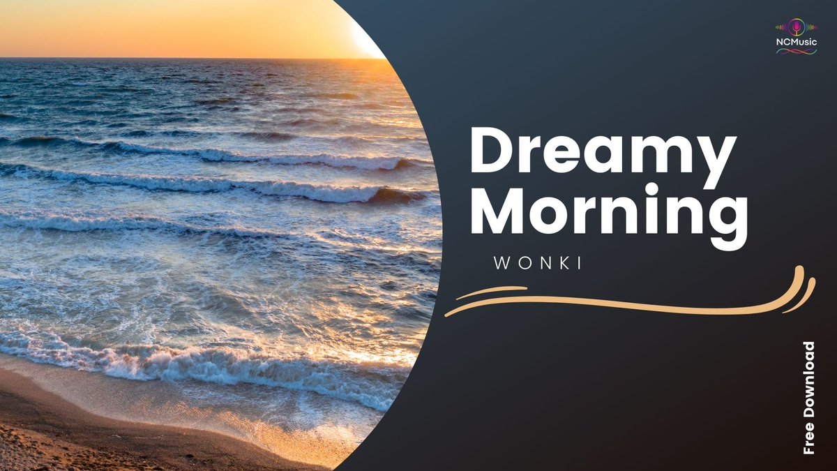 NCMusicTrack's tweet photo. Tropical House Music by " Wonki - Dreamy Morning " | No Copyright Music (Royalty Free Music) 

Video Link and Download: 📽️ https://t.co/Vty9yb2VFL

#DreamyMorning #NCMusic #Wonki #RoyaltyFreeMusic #NoCopyrightMusic #BackgroundMusic #FreeMusic #VlogMusic  #TropicalHouse https://t.co/rTezo5KVwD