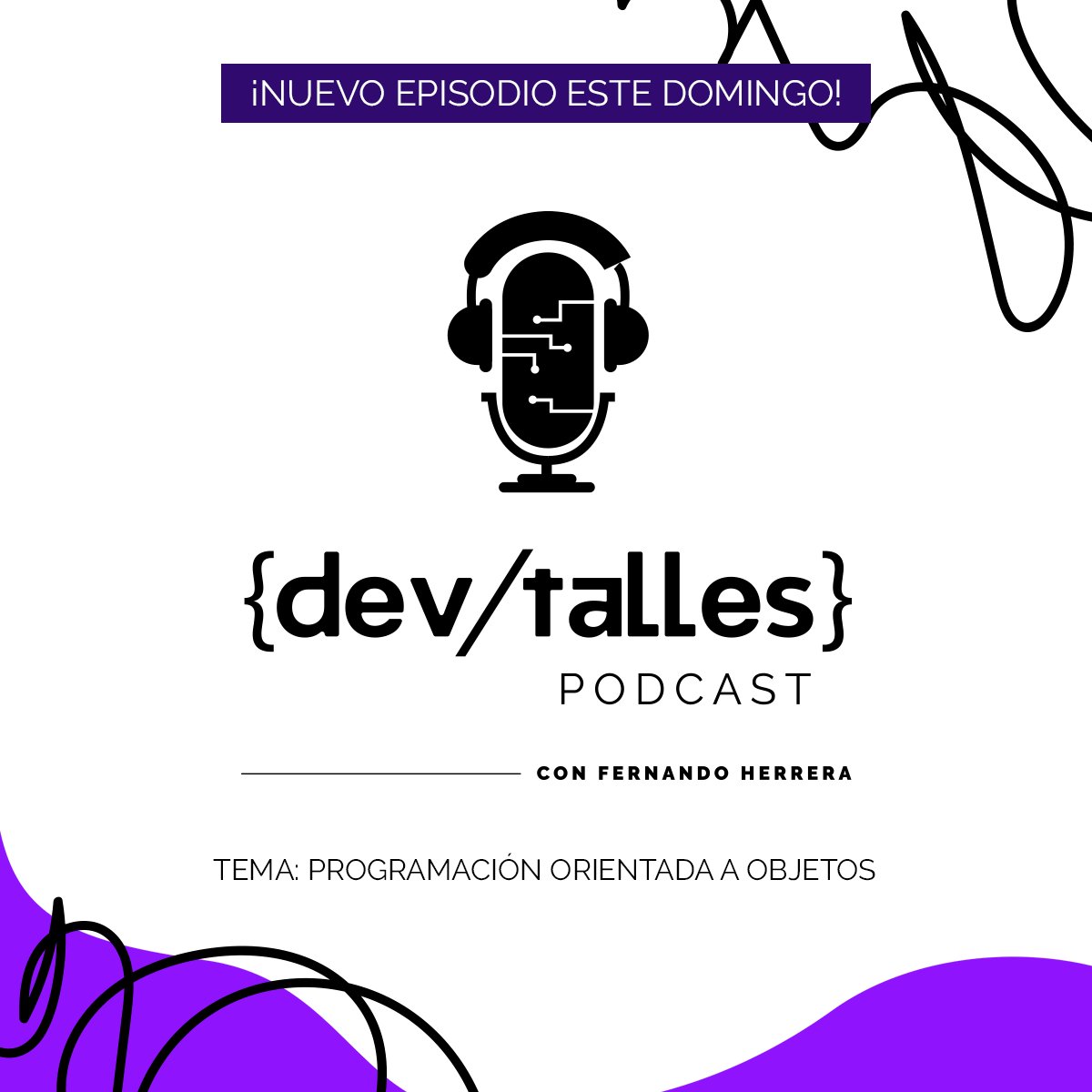 DevTalles's tweet image. 🎙️¡El domingo habrá un nuevo episodio del #DevTalles #Podcast con Fernando! Esperamos nos acompañen para escuchar sobre el paradigma de #ProgramaciónOrientadaAObjetos que se usa hace ya décadas.
¡Disponible en los canales de costumbre! Más información en: anchor.fm/fernando-her85