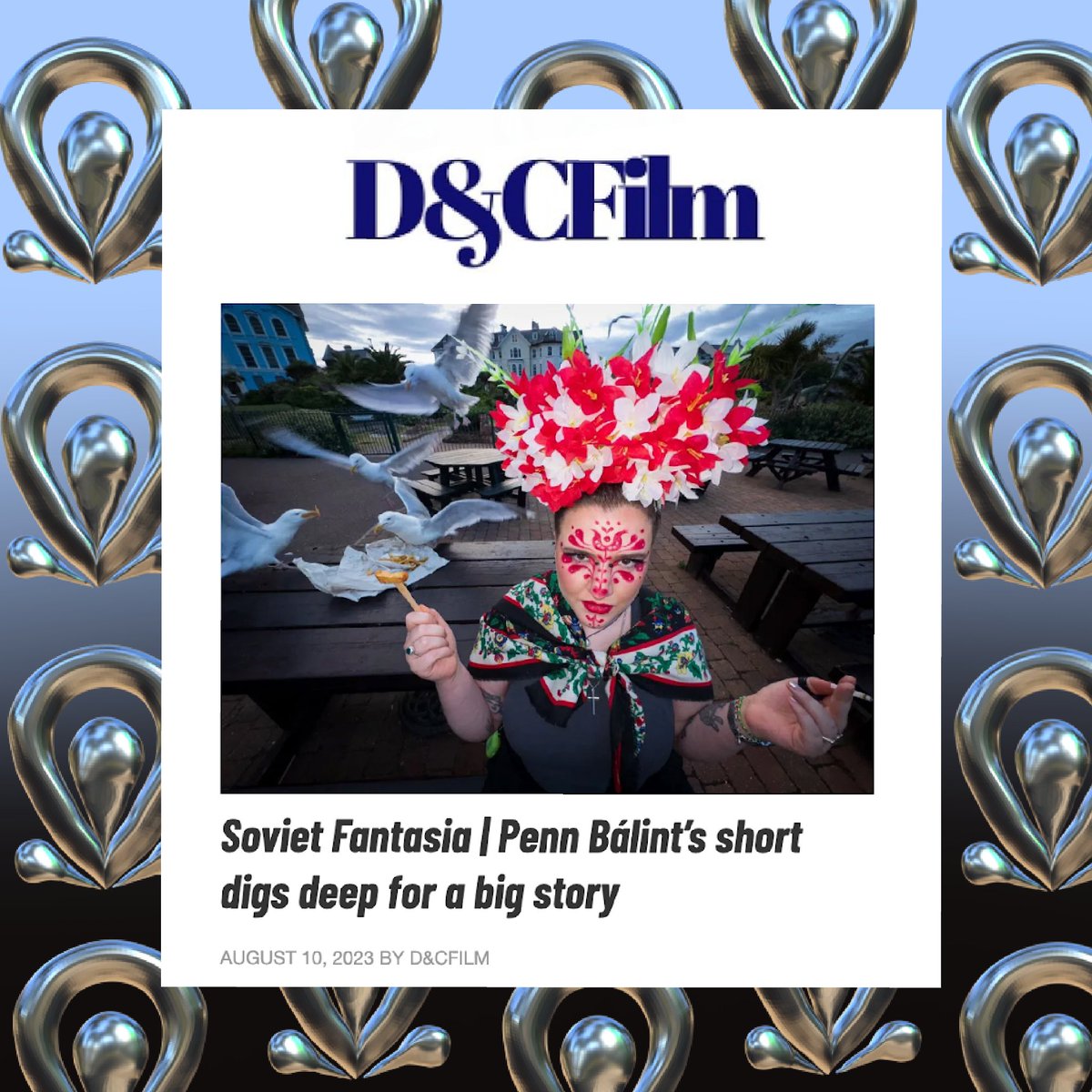 yokosituation's tweet photo. it was great chatting to @DandCFilm about our upcoming #shortfilm 'soviet fantasia'

read more about the article and film in the replies:) https://t.co/dqG3oiEit1