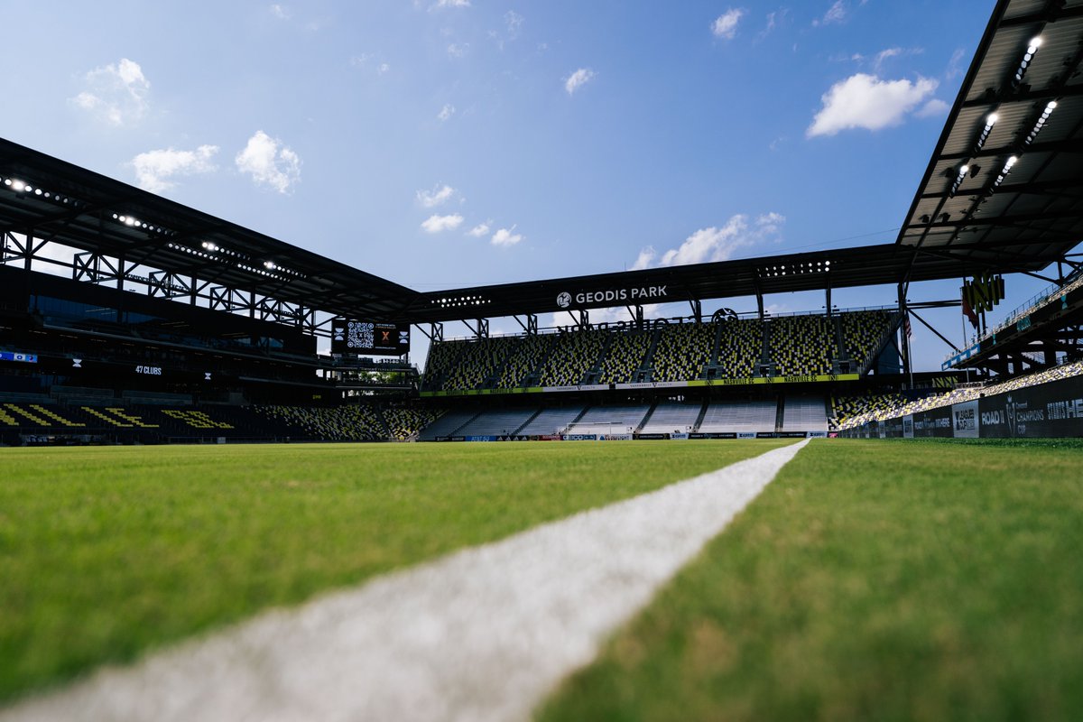 NashvilleSC's tweet photo. A pitch fit for the @LeaguesCup Quarterfinals

🎟️: https://t.co/9HnDESFqv4 https://t.co/tidOnEirIa