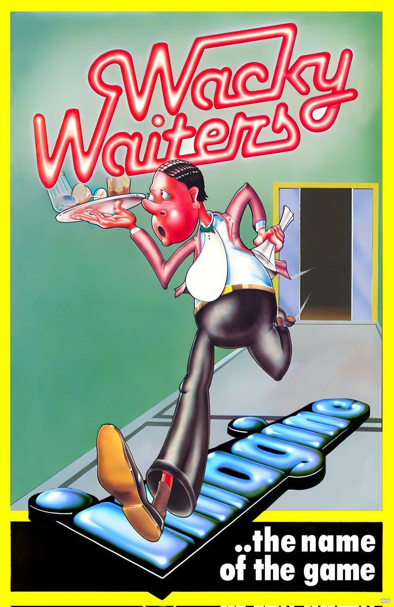 leither_mark's tweet photo. Wacky Waiters by Imagine software
Again cleaned up and rebuilt the game cover, used a full screen advert , the available game cover scans weren't great , Before and after
https://t.co/nf8MDBTW8r
#imagine #vic20 #commadore64 #wackywaiters https://t.co/gWAUrAwdbu