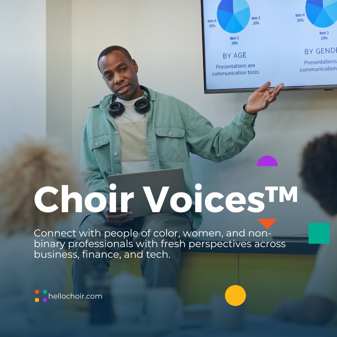 📣 Journalists,organizers &amp; content creators! 🎙️Join Choir Voices™ to elevate your stories in business,finance,&amp; tech with diverse perspectives. 🚀 Learn more: loom.ly/x1zhFHQ #ChoirVoicesSearch #DiversityMatters #Journalism #ConferenceOrganizers #Business #Finance #Tech