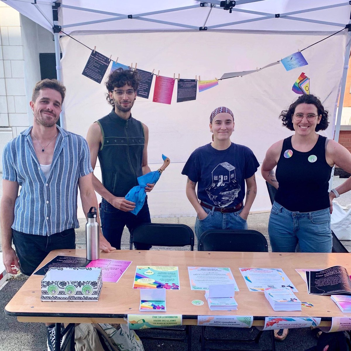 L’équipe de la chaire TRADIS est à la journée communautaire de Fierté Montréal aujourd’hui, de 11h à 18h!

Passez nous voir, nous sommes sur place pour parler de nos différents projets de recherche, ainsi que pour partager des données du projet PnP dans la diversité!