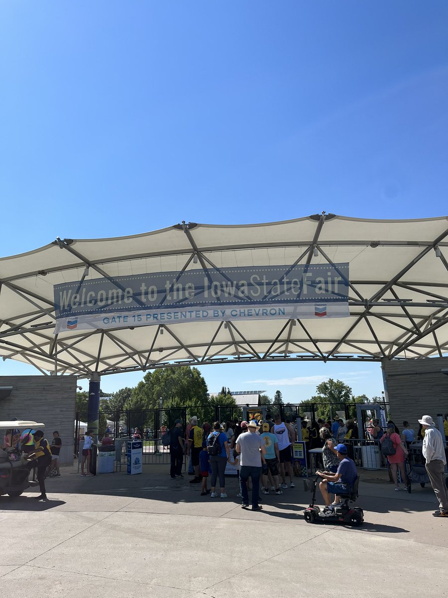REGbiofuels's tweet photo. It’s Fair time! Swing in over to Gate 15 to get a fan, a bag, a tattoo or enter to win a Yeti cooler! https://t.co/pcoTijBs7H
