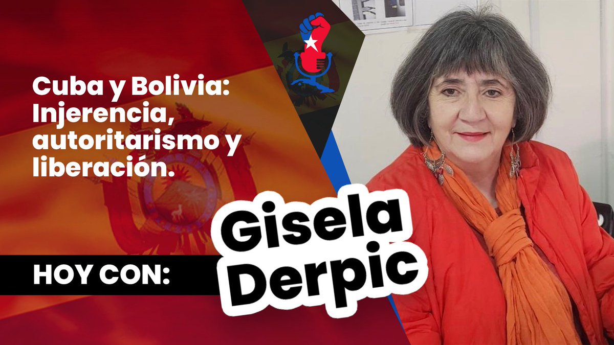 🎙️Nos vemos hoy a las 18:00 horas por nuestro canal de YouTube hablando con la académica Gisela Derpic desde Bolivia… síguenos por nuestro canal de YouTube.
⭕️youtube.com/@NNCallaranCuba