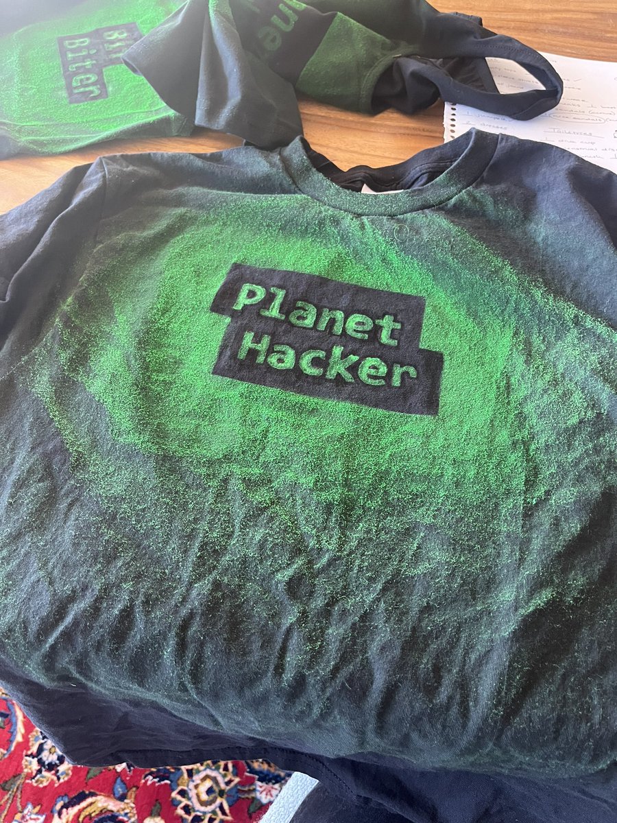 Made some sick shirts for DEFCON this year! (For our group)
.
#defcon #DEFCON31