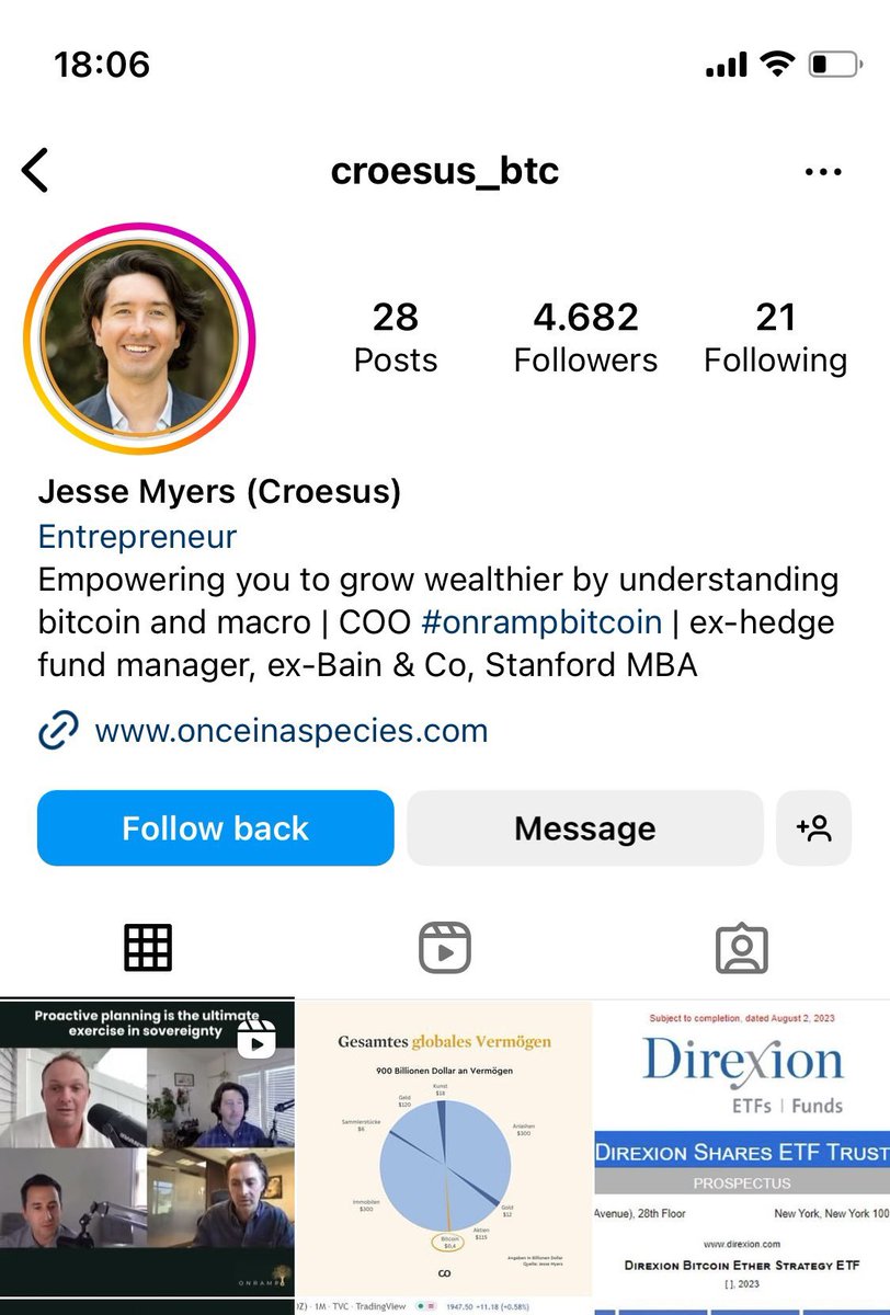 This is not me on Instagram.  Some scammer is curating my Twitter content &amp; trying to cut deals with people.

Any advice on what I should do here?  I don't do anything on Instagram so they took my exact Twitter name.

Thanks <a href="/fichte42/">Fichte42</a> for bringing to my attention
