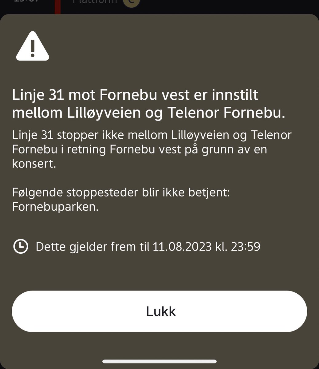 avestrum's tweet photo. @Ruter, hva i all verden er dette? Skal liksom ikke folk ta buseen til konsert? #ruterfail #DepecheMode https://t.co/OsnQZyzd3L